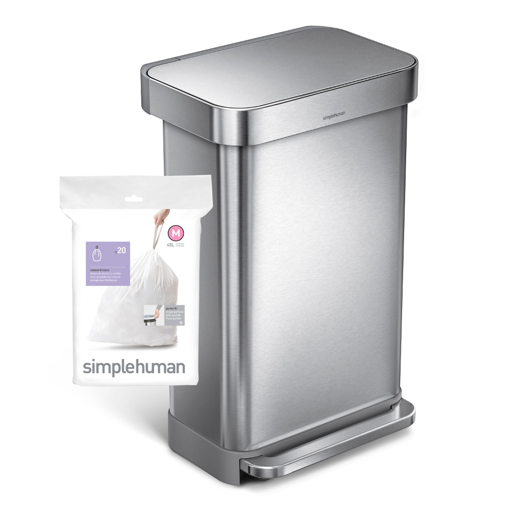 Simplehuman Custom fit liners 45L Code M