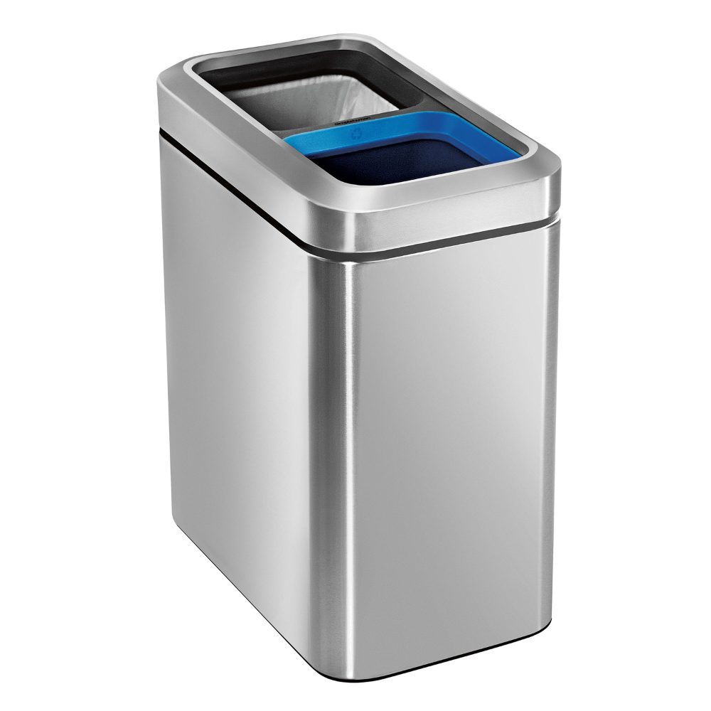 Simplehuman slim open bin