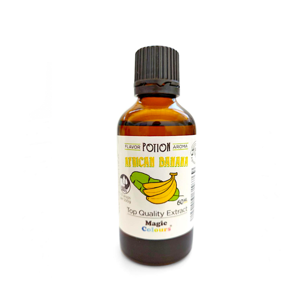 Magic Colours Άρωμα Αφρικάνικης Μπανάνας 60ml.