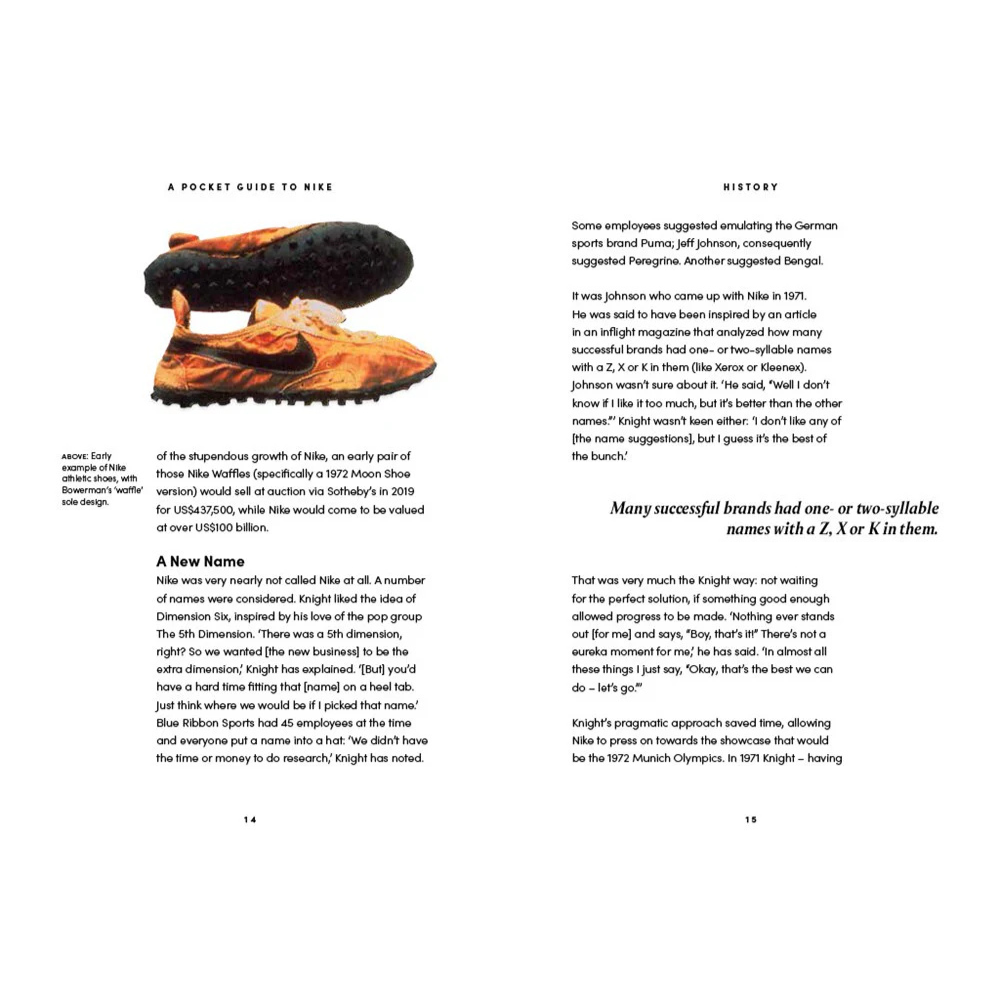 A Pocket Guide to Nike