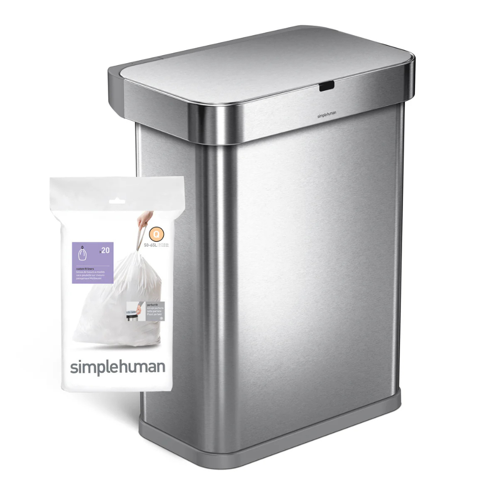 Simplehuman custom fit liners bulk pack 50 - 65L Code Q