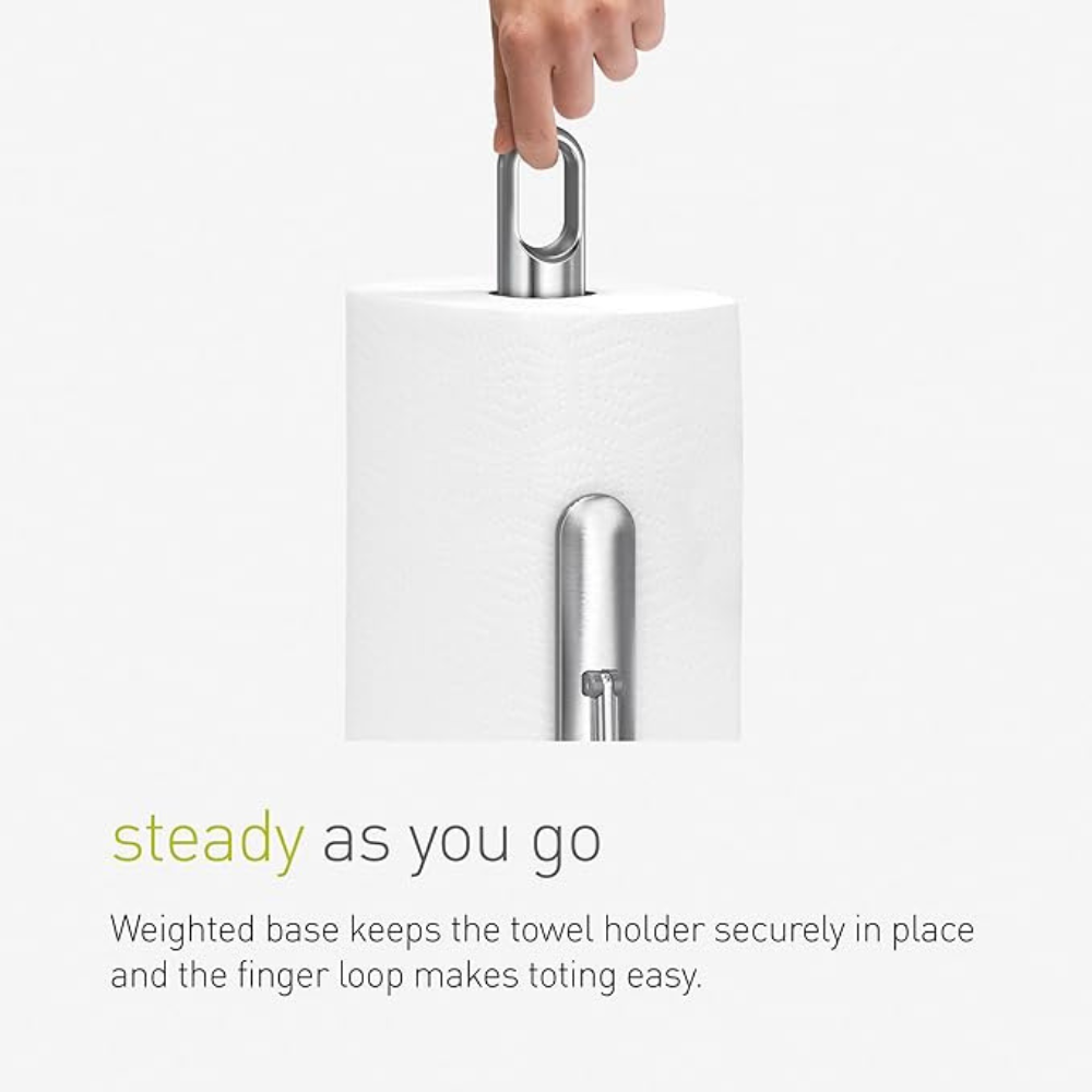 simplehuman tension arm paper towel holder