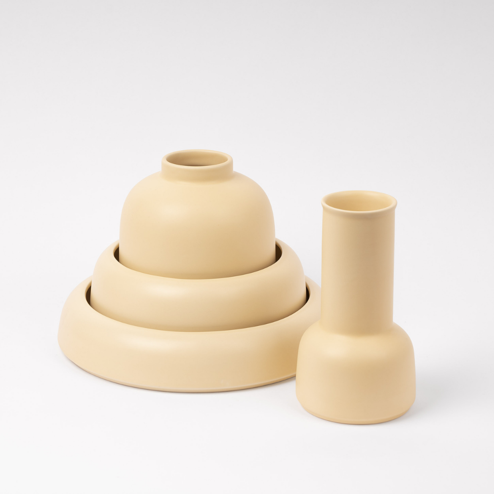 Omar Sosa - Omar - vase - Soft yellow