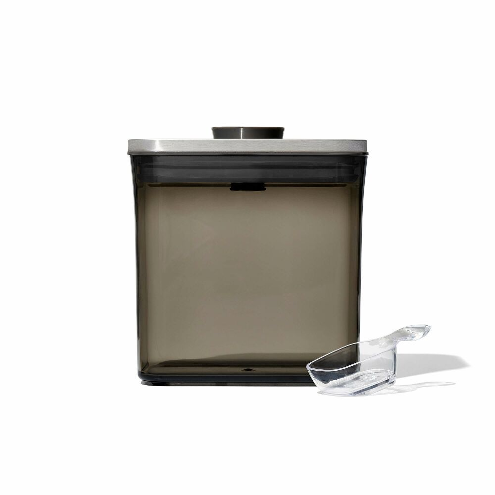 OXO Steel Pop Δοχείο Αποθήκευσης Καφέ 1.6L με Scoop