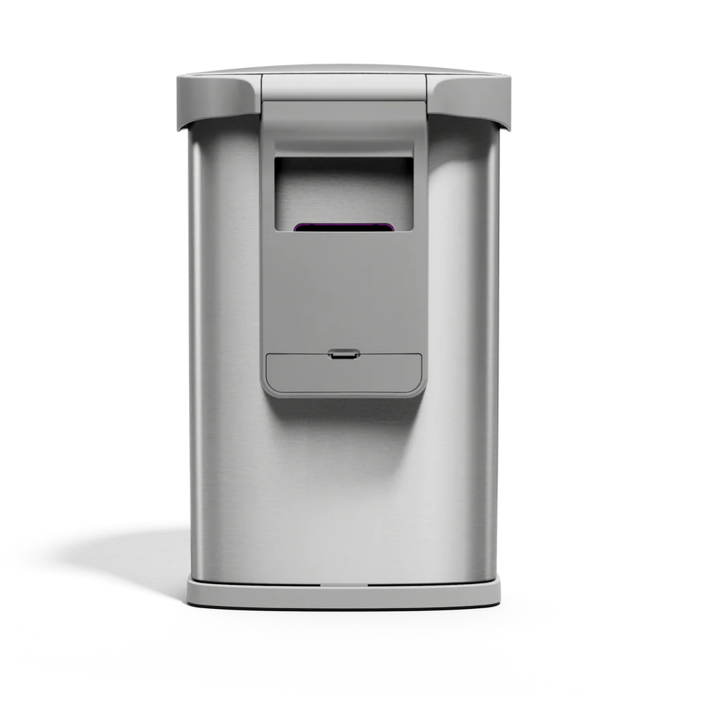Simplehuman semi-round sensor bin 45L