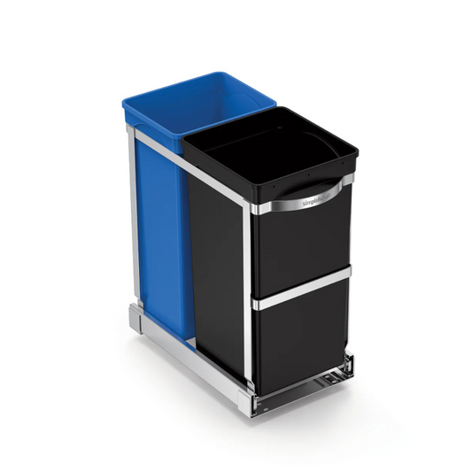 Simplehuman under-counter pull-out recycler 35L