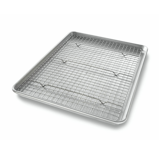 USA Pan Half Sheet Pan with Baking Rack