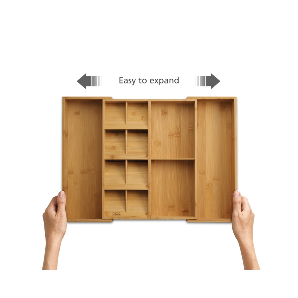 Joseph Joseph DrawerStore™ Bamboo Επεκτεινόμενη Θήκη για Μαχαιροπίρουνα