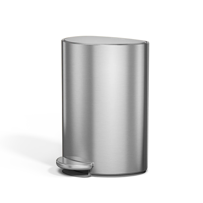 Simplehuman semi-round pedal bin 6L
