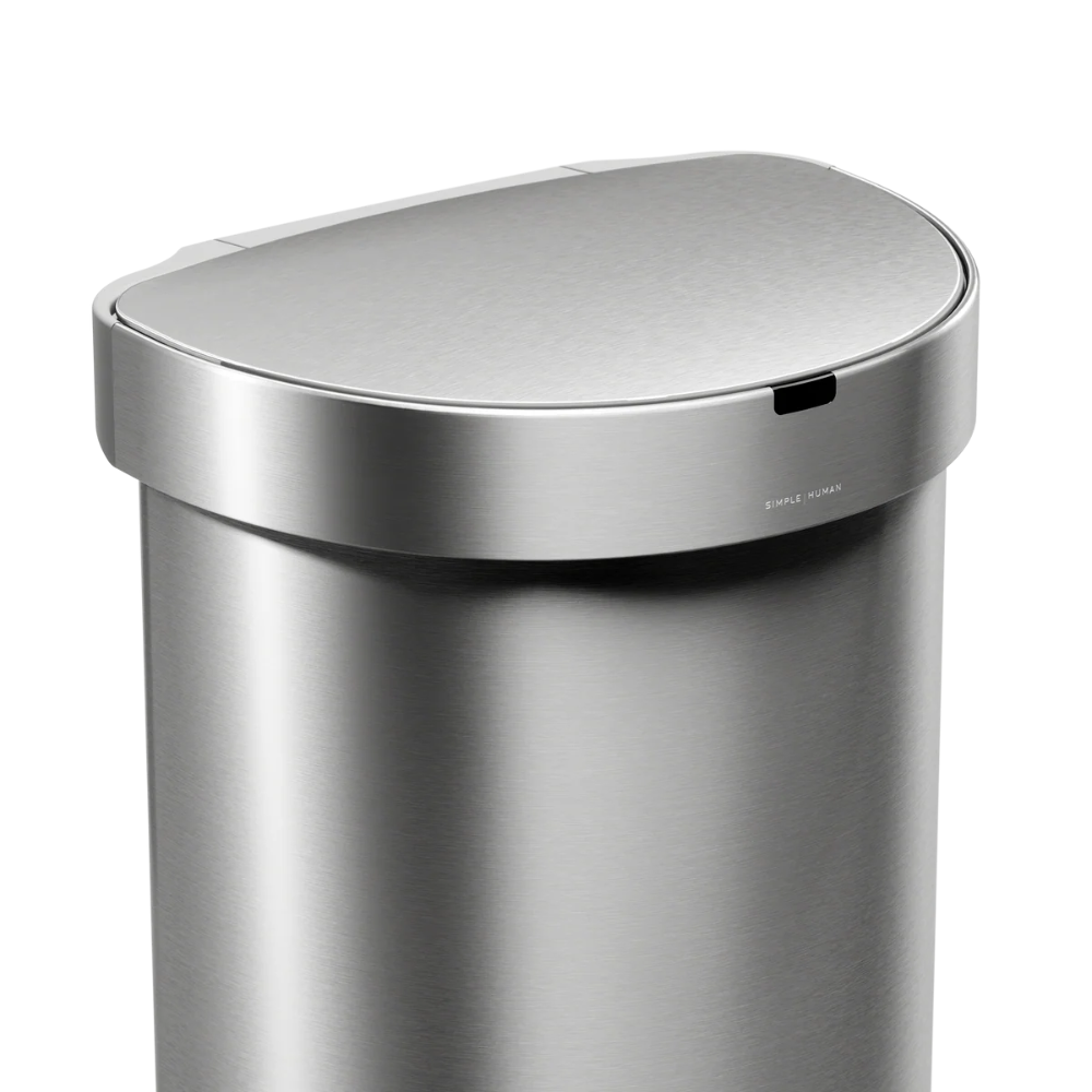 Simplehuman semi-round sensor bin 45L