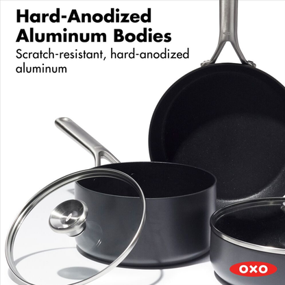OXO Professional Σετ Κεραμικά Αντικολλητικά Σκεύη 5 Τεμαχίων