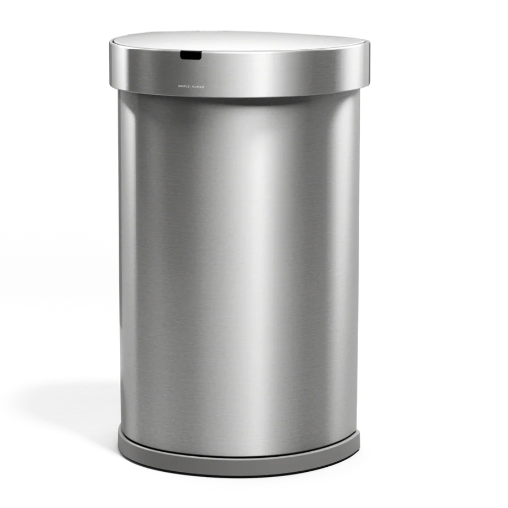 Simplehuman semi-round sensor bin 45L
