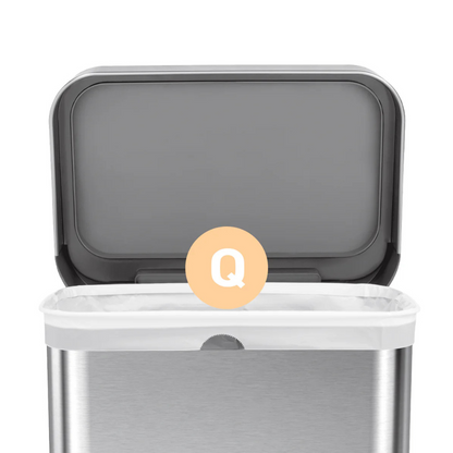 Simplehuman custom fit liners bulk pack 50 - 65L Code Q