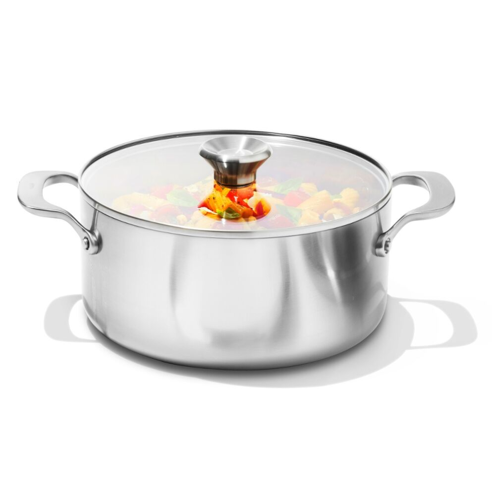 OXO Stainless Steel Mira Series Κατσαρόλα 4.9L με Καπάκι
