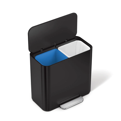 Simple Human mini recycler pedal bin 15L