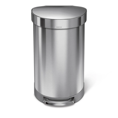 Simple Human semi-round pedal bin 45L