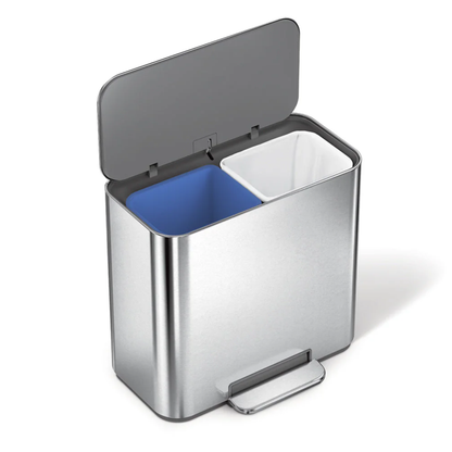 Simple Human mini recycler pedal bin 15L
