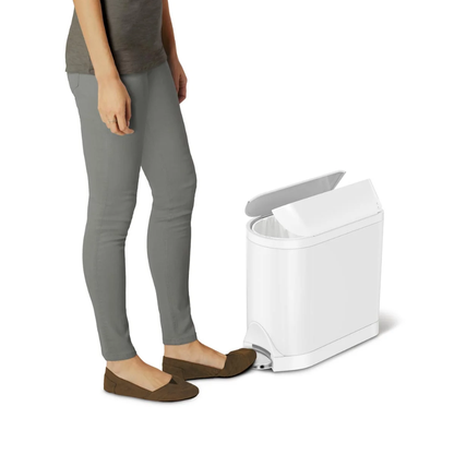 Simplehuman butterfly pedal bin 10L