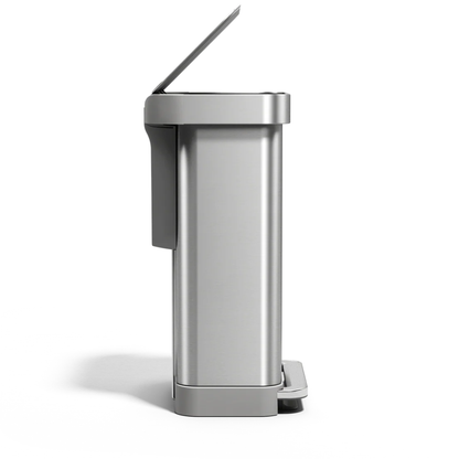 Simplehuman rectangular step can with liner  pocket 45L