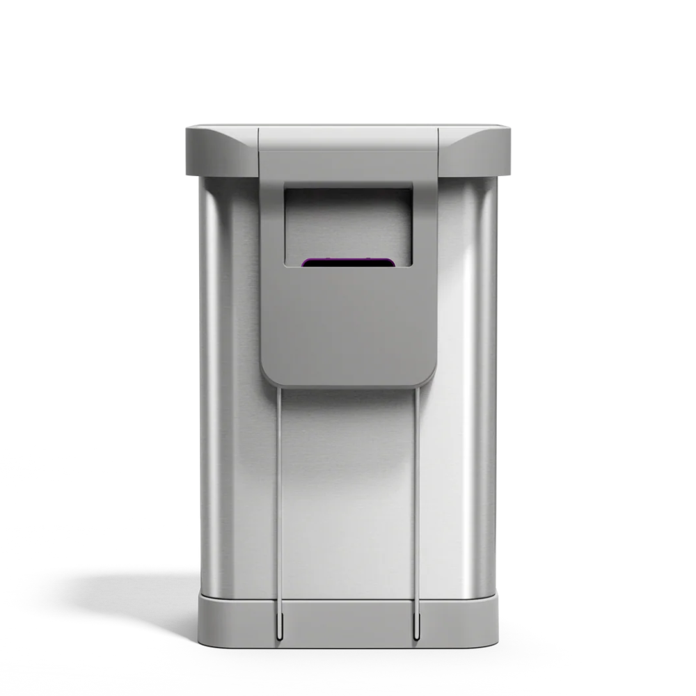 Simplehuman rectangular step can with liner  pocket 45L