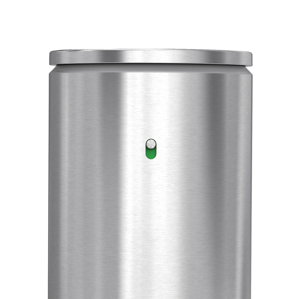 Simplehuman rechargeable liquid sensor pump with caddy