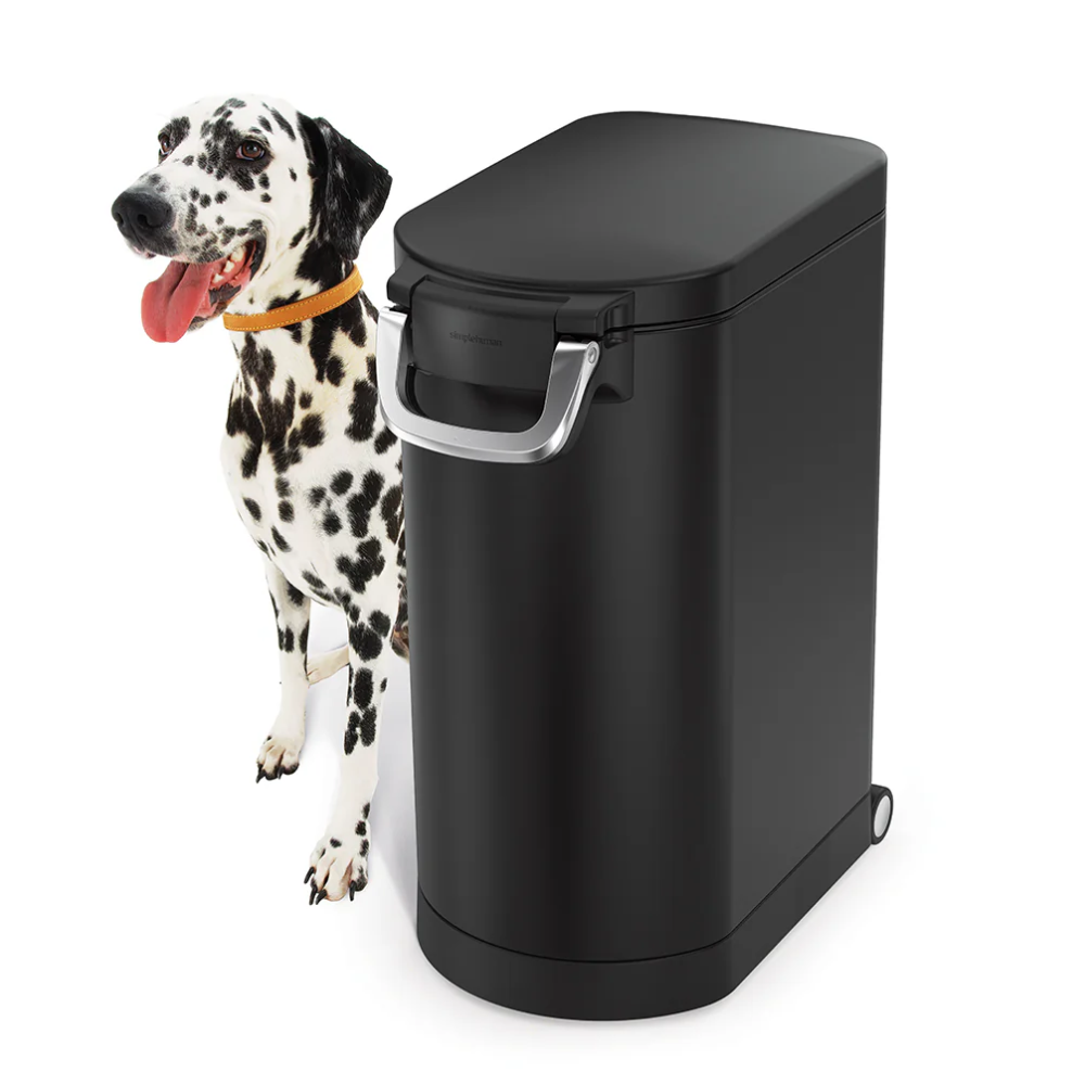 Simple Human pet food bin