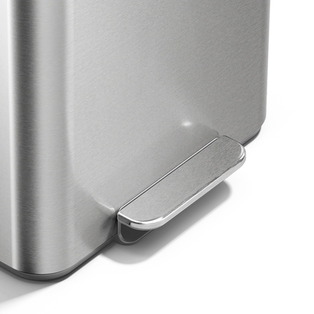 Simple Human mini recycler pedal bin 15L