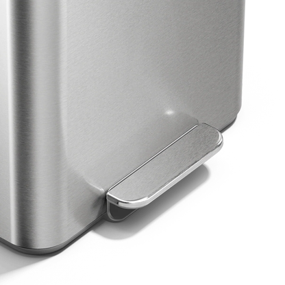 Simple Human mini recycler pedal bin 15L