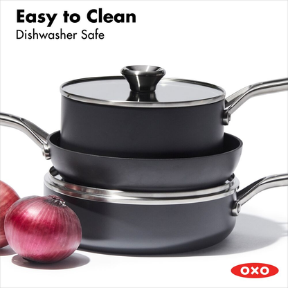 OXO Professional Σετ Κεραμικά Αντικολλητικά Σκεύη 5 Τεμαχίων