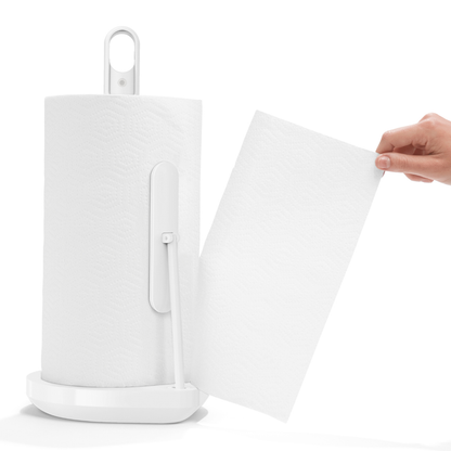 simplehuman paper towel holder with spray