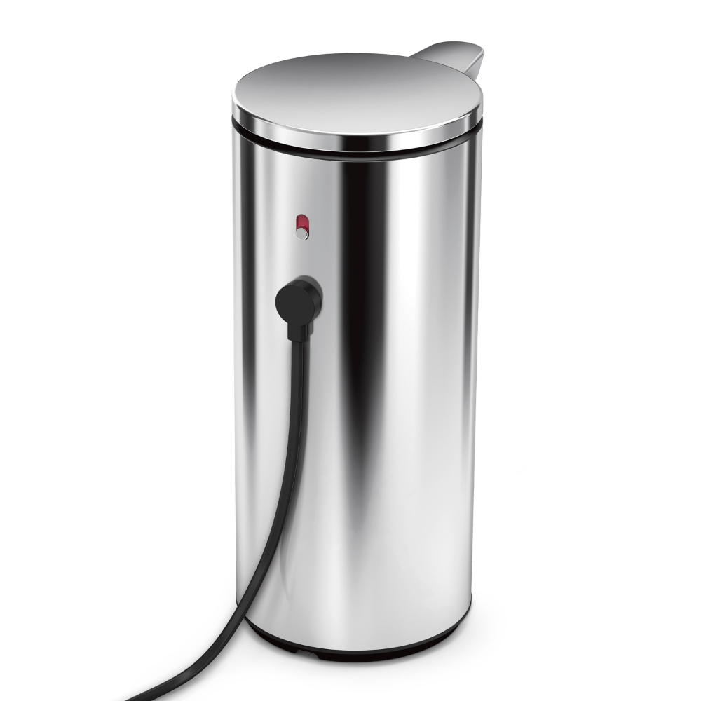 Simplehuman rechargeable liquid sensor  pump, high-grade polished