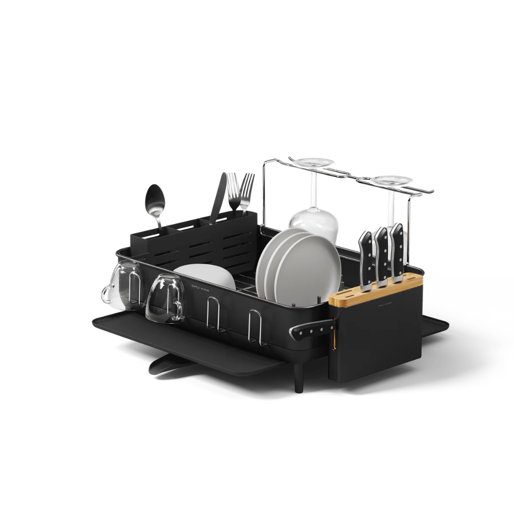 simplehuman steel frame dishrack