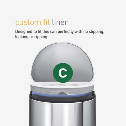 Simplehuman code C custom fit liners, 20 pack