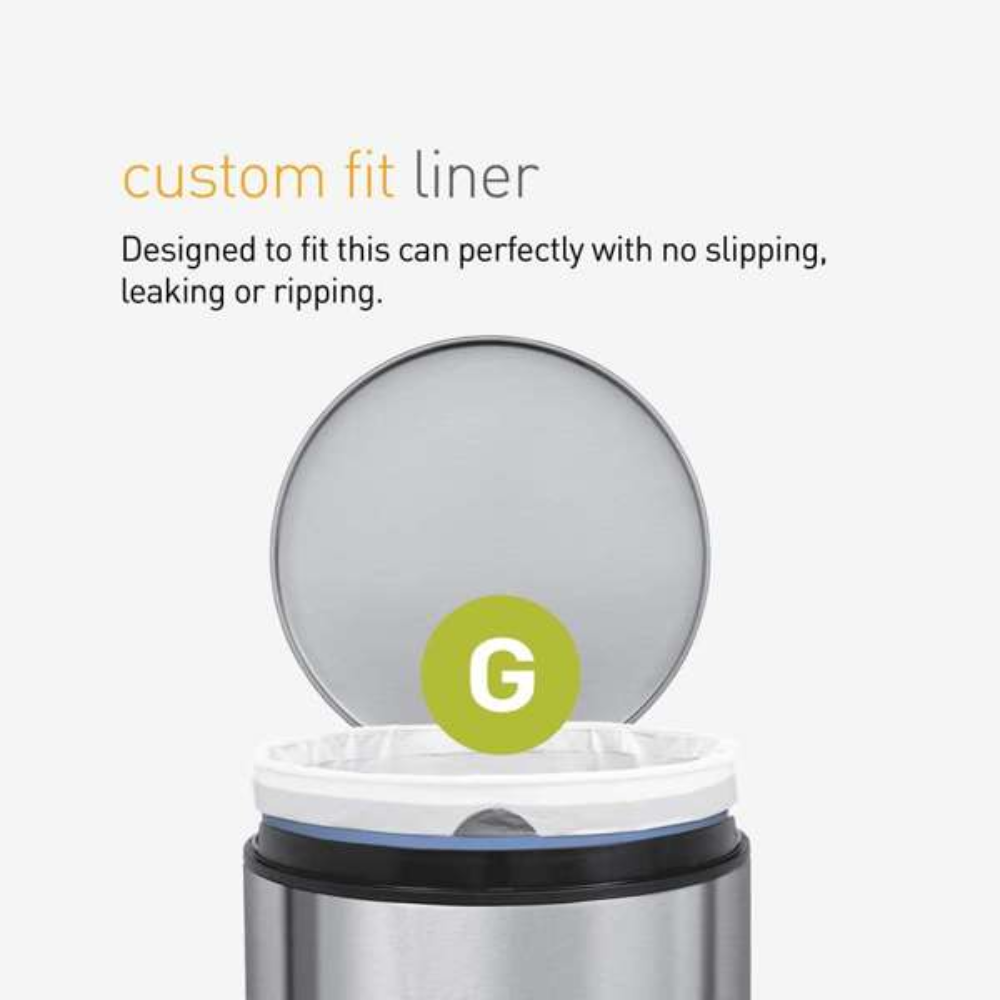 Simplehuman code G custom fit liners, 20 pack