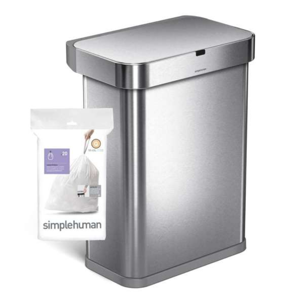 Simplehuman code Q custom fit liners, 20 pack