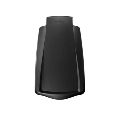 Simplehuman 10L slim pedal bin, black plastic