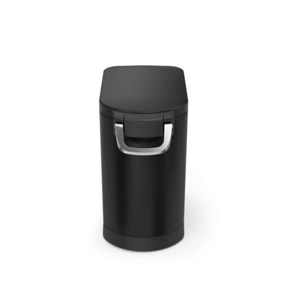 Simplehuman medium pet food bin, matte black steel