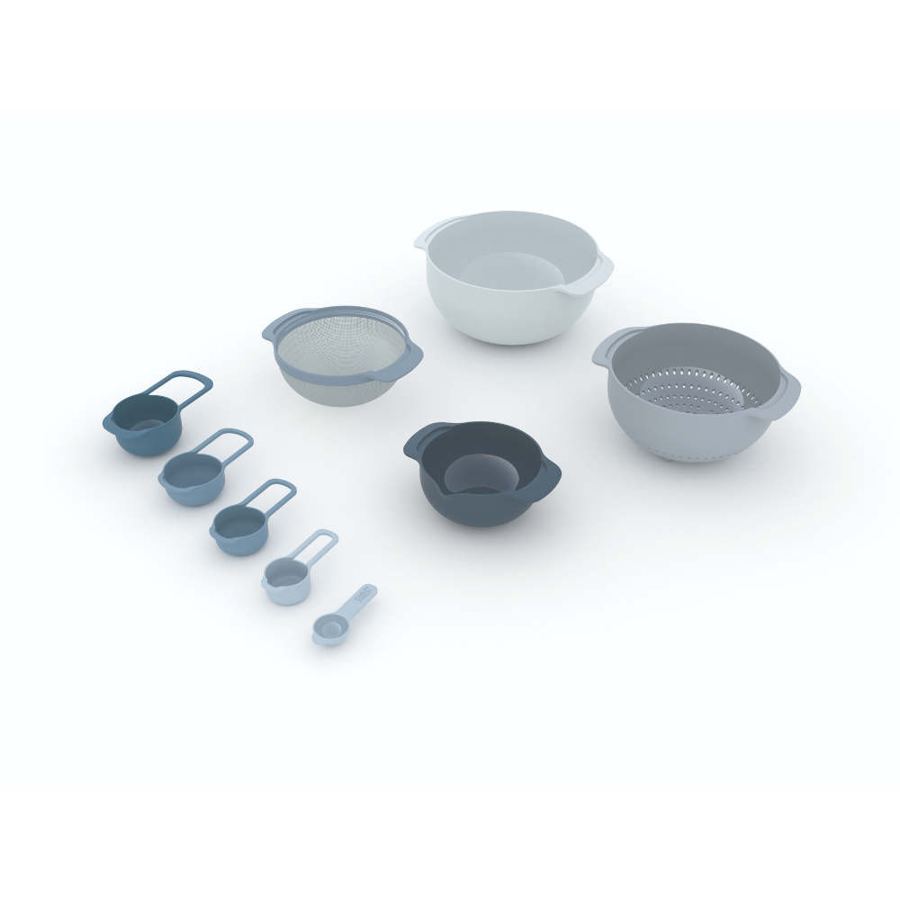 Joseph Joseph Nest™ 9 Plus Blue Bowl Set